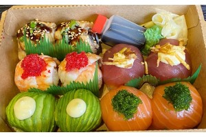 Fashion bunte Sushi-Kugeln (10 Stück). (Lief.)
